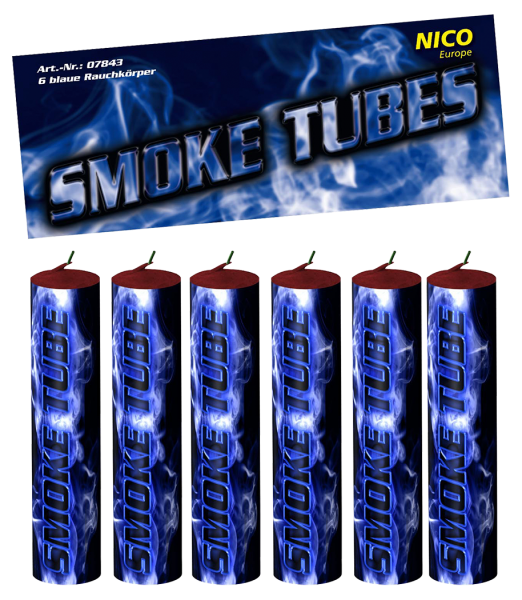 Smoke Tubes blau