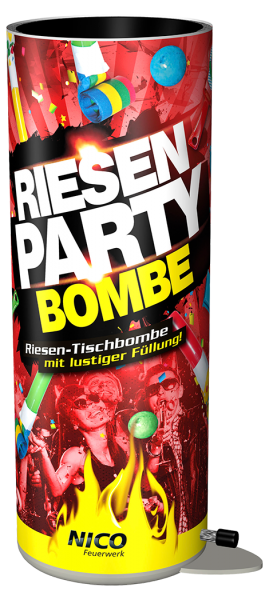 Riesen Party Bombe
